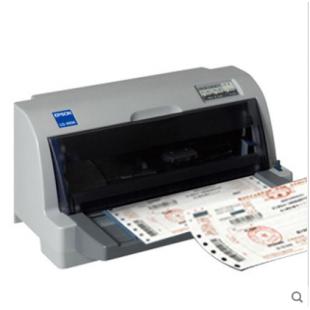 EPSON爱普生LQ610K打印机 平推针式票据税控发票打印机