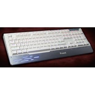 方正速8机械键盘专业游戏键盘七彩光青轴机械键盘